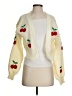 Unbranded 100% Polyester Ivory Cardigan Size S - photo 1