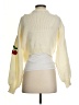 Unbranded 100% Polyester Ivory Cardigan Size S - photo 2