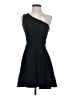 Bebe Solid Black Cocktail Dress Size S - photo 1