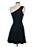 Bebe Solid Black Cocktail Dress Size S - photo 2