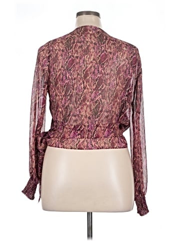 Bar III Long Sleeve Blouse (view 2)