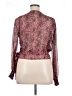 Bar III 100% Polyester Purple Long Sleeve Blouse Size XL - photo 2
