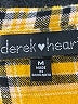 Derek Heart Plaid Yellow Long Sleeve Button-Down Shirt Size M - photo 7