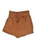 A New Day Solid Brown Shorts Size L - photo 1