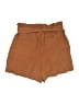 A New Day Solid Brown Shorts Size L - photo 2