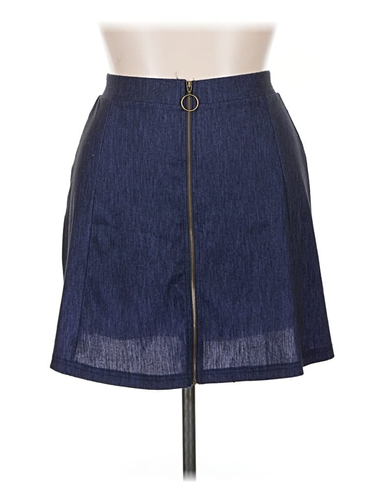 Pre-owned Ultra Flirt Casual Skirt In Blue