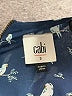 CAbi 100% Polyester Blue Sleeveless Blouse Size S - photo 7