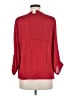 The Limited 100% Polyester Red 3/4 Sleeve Blouse Size M - photo 2