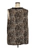 Maggie Barnes Brown Sleeveless Top Size 3XWP - photo 2