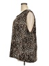 Maggie Barnes Brown Sleeveless Top Size 3XWP - photo 5