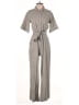 Z Supply Chevron-herringbone Gray Jumpsuit Size XS - photo 1