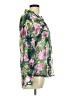 Bellatrix 100% Polyester Floral Green Long Sleeve Blouse Size M - photo 4
