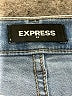 Express Outlet Stripes Blue Jeans Size 8 - photo 7