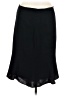 Worth Solid Black Formal Skirt Size 8 - photo 1