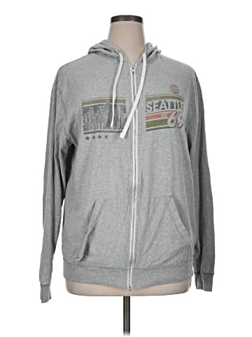 Fruit of the Loom Zip Up Hoodie (view 1)