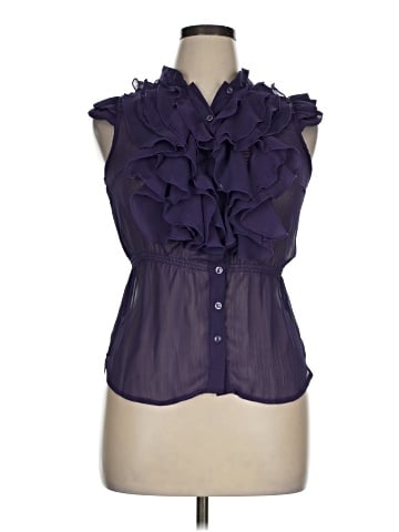 Miley Cyrus & Max Azria Sleeveless Blouse (view 1)
