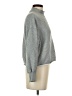 J.Crew 100% Cotton Gray Turtleneck Sweater Size S - photo 4