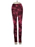 Marika Floral Burgundy Casual Pants Size XXS (estimated) - photo 2
