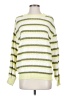 ABound 100% Cotton Stripes Green Pullover Sweater Size XXS - photo 1