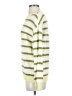 ABound 100% Cotton Stripes Green Pullover Sweater Size XXS - photo 5