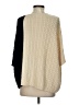 St. John Color Block Ivory Poncho Size S - photo 2