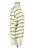 ABound 100% Cotton Stripes Green Pullover Sweater Size XXS - photo 4