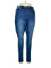 Wax Jean Solid Blue Jeans Size 20 - photo 1