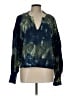Something Navy Tie-dye Blue Pullover Sweater Size L - photo 1