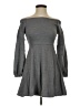 She + Sky Solid Gray Casual Dress Size S - photo 1