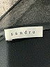 Sandro 100% Viscose Black Cocktail Dress Size Med (2) - photo 7