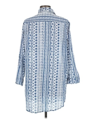 Julia Amory 3/4 Sleeve Button-Down Shirt (view 2)