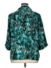 Maggie Barnes Paisley Teal 3/4 Sleeve Blouse Size 0X - photo 2