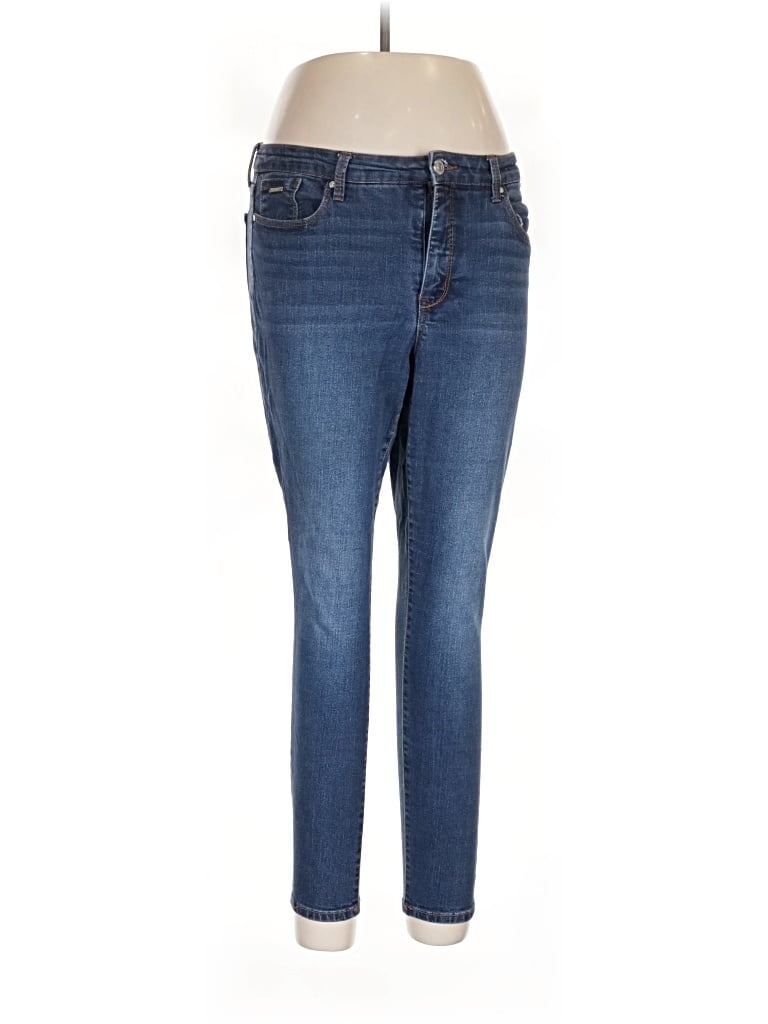 Pre-owned Nine West Jeans In Blue