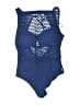 Shan Blue One Piece Swimsuit Size 8 - photo 1