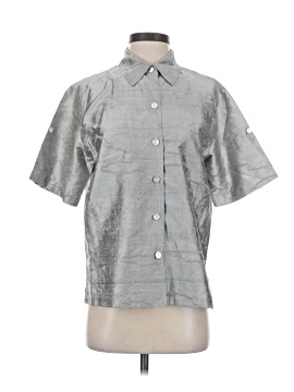 Chico's Design Short Sleeve Button Down Shirt