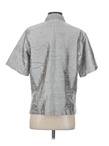 Chico's Design Short Sleeve Button-Down Shirt (view 2)