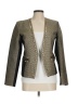 MICHAEL Michael Kors Tweed Gold Blazer Size 8 - photo 1