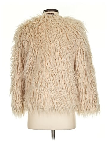 Zara Basic Faux Fur Jacket (view 2)