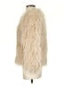 Zara Basic Ivory Faux Fur Jacket Size XS - photo 5