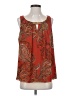 Peter Nygard 100% Polyester Red Sleeveless Blouse Size S - photo 1
