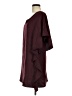 Unbranded 100% Polyester Burgundy Short Sleeve Blouse Size M - photo 5