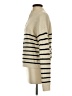 Shein 100% Acrylic Stripes Ivory Pullover Sweater Size 4 - photo 5