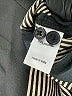 Maurices 100% Polyester Stripes Black Long Sleeve Blouse Size XS - photo 8