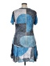 Top Ligne Graphic Blue Casual Dress Size XL - photo 2