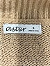 Aster 100% Polyester Tan Cardigan Size S - photo 7
