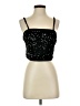 Allegra K 100% Polyester Black Tank Top Size S - photo 1