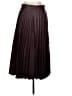 Intermix 100% Polyurethane Burgundy Formal Skirt Size 12 - photo 2