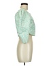 Levi's 100% Polyester Green 3/4 Sleeve Blouse Size M - photo 4