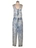 Thread & Supply 100% Tencel Tie-dye Blue Jumpsuit Size M - photo 1