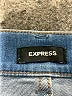 Express Stripes Blue Jeans Size 6 - photo 4